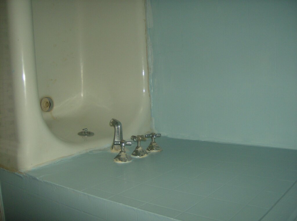The bathtub in better days